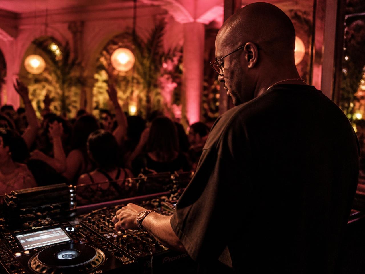 DJ performing at an intimate upscale party